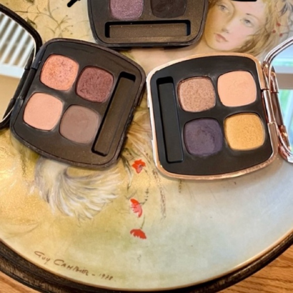BAREMINERALS BUNDLE OF 2 DISCONTINUED QUAD EYE SHADOWS